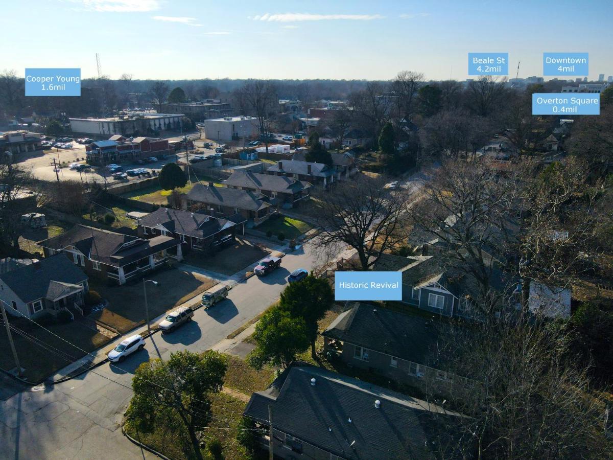 Вилла Historic Revival King Bed Midtown Memphis 68 Yes Pets Fast Wifi Free Parking Экстерьер фото