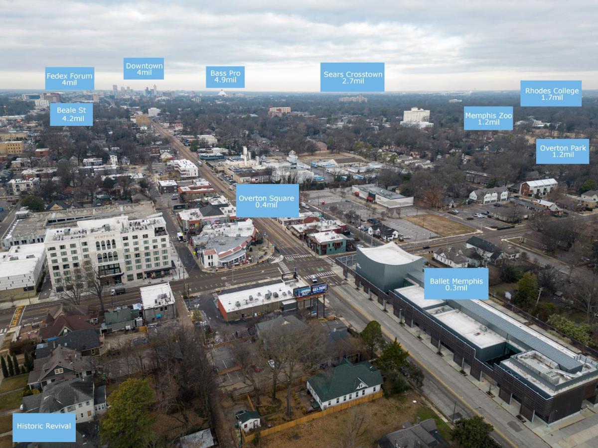 Вилла Historic Revival King Bed Midtown Memphis 68 Yes Pets Fast Wifi Free Parking Экстерьер фото