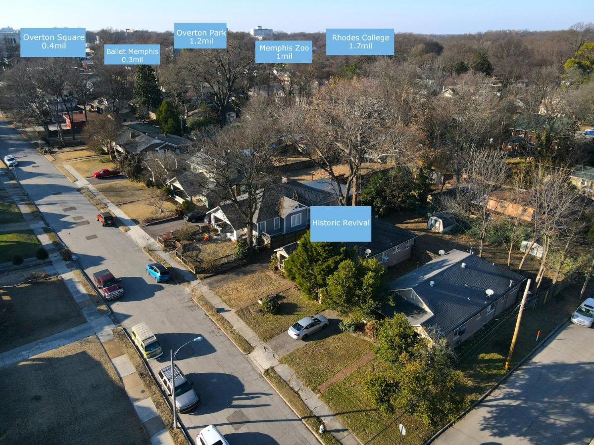 Вилла Historic Revival King Bed Midtown Memphis 68 Yes Pets Fast Wifi Free Parking Экстерьер фото